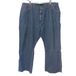Tommy Hilfiger Men's Vintage Wide-Leg‎ Jeans Blue Size 40 Relaxed Fit